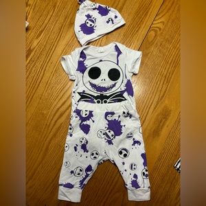 Jack, Skellington, purple and white outfit